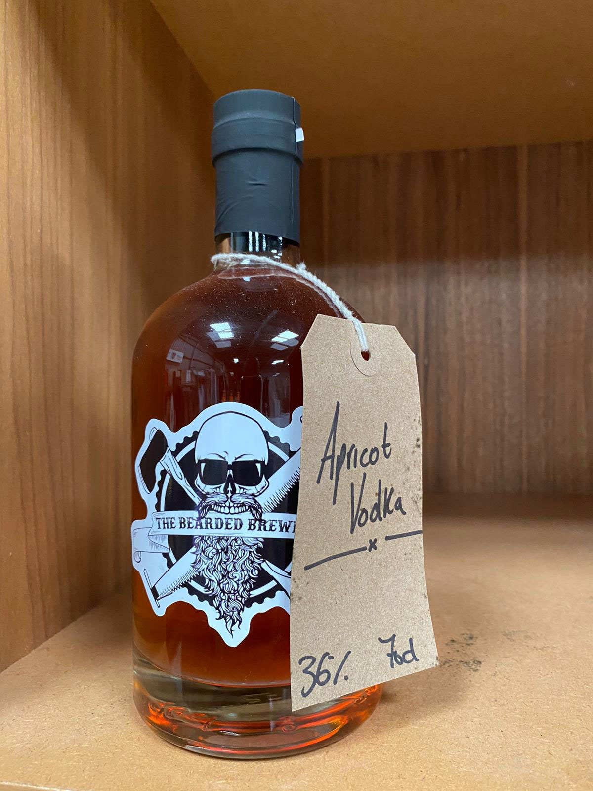 Apricot Vodka 36 ABV Small Batch Vodka The Bearded Brewery