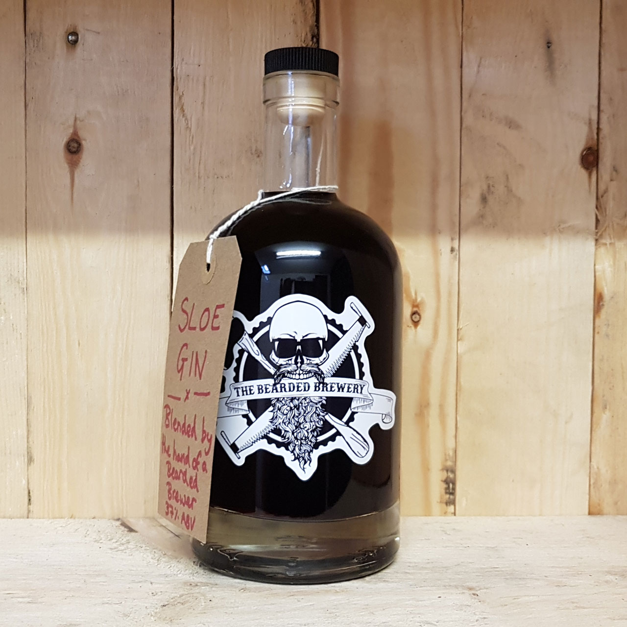 Sloe Gin (37 ABV) Hand Sloe Gin The Bearded Brewery